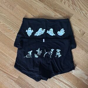 BUNDLE 2 NWT XXL LIMITED EDITION VS PINK HALLOWEEN BOYSHORT PANTIES